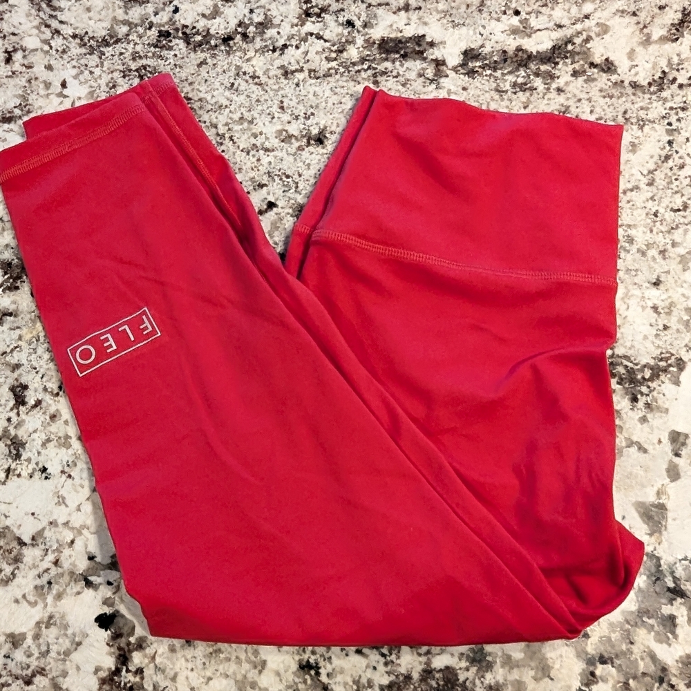 Fleo El Toro 21" Legging - High Rise Raspberry